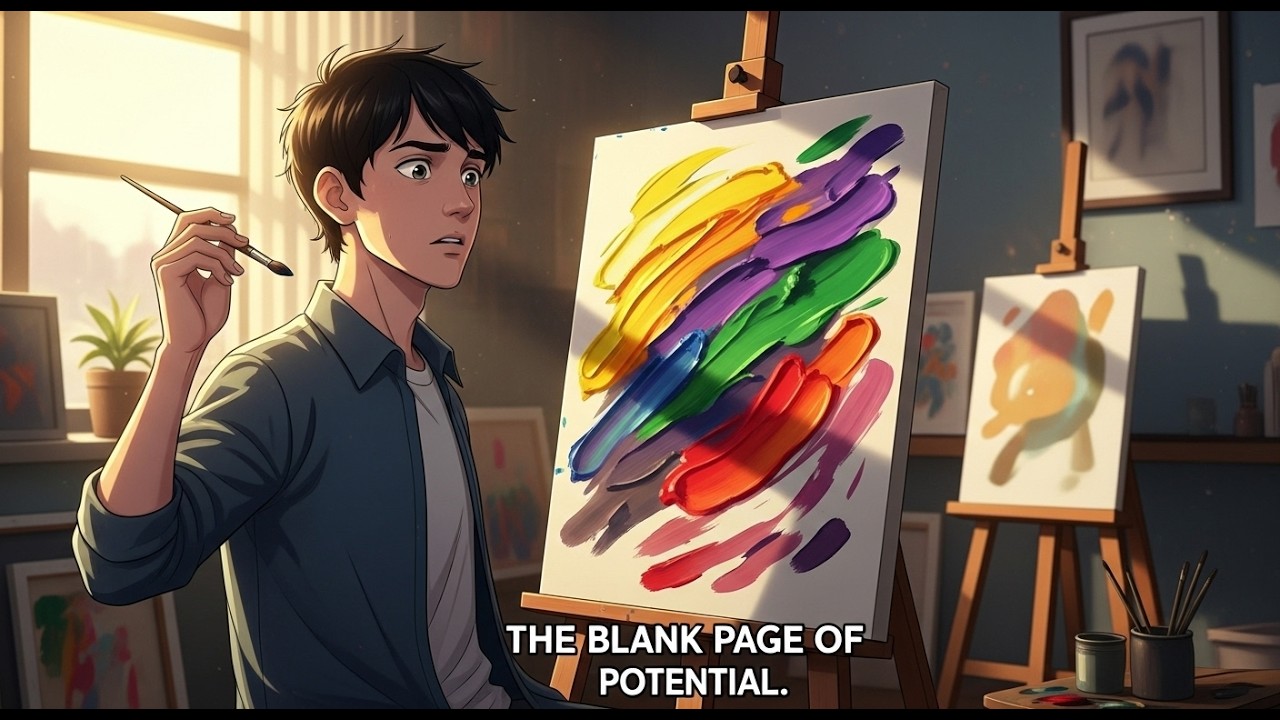 The Untouched Canvas: A Story of New Beginnings