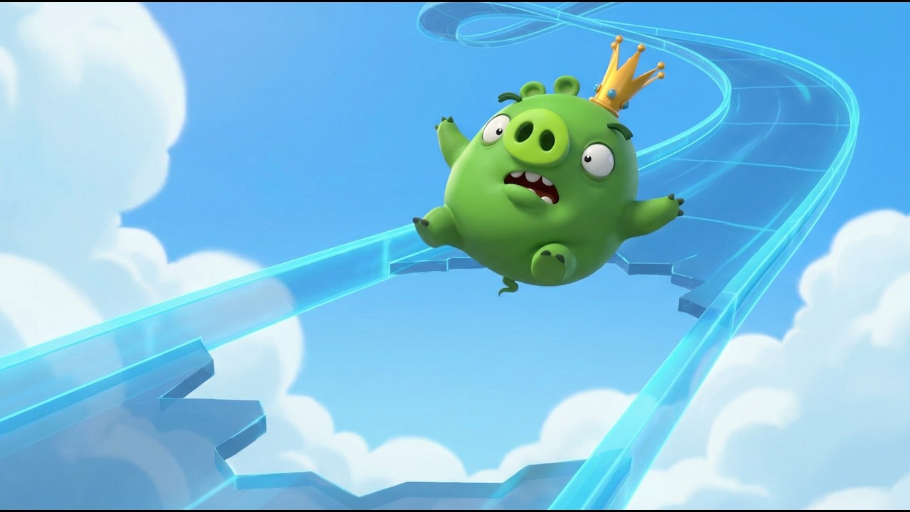 King Pig Attached a ROCKET?!  Angry Birds 🚀 (Turbo Cup Part 4)