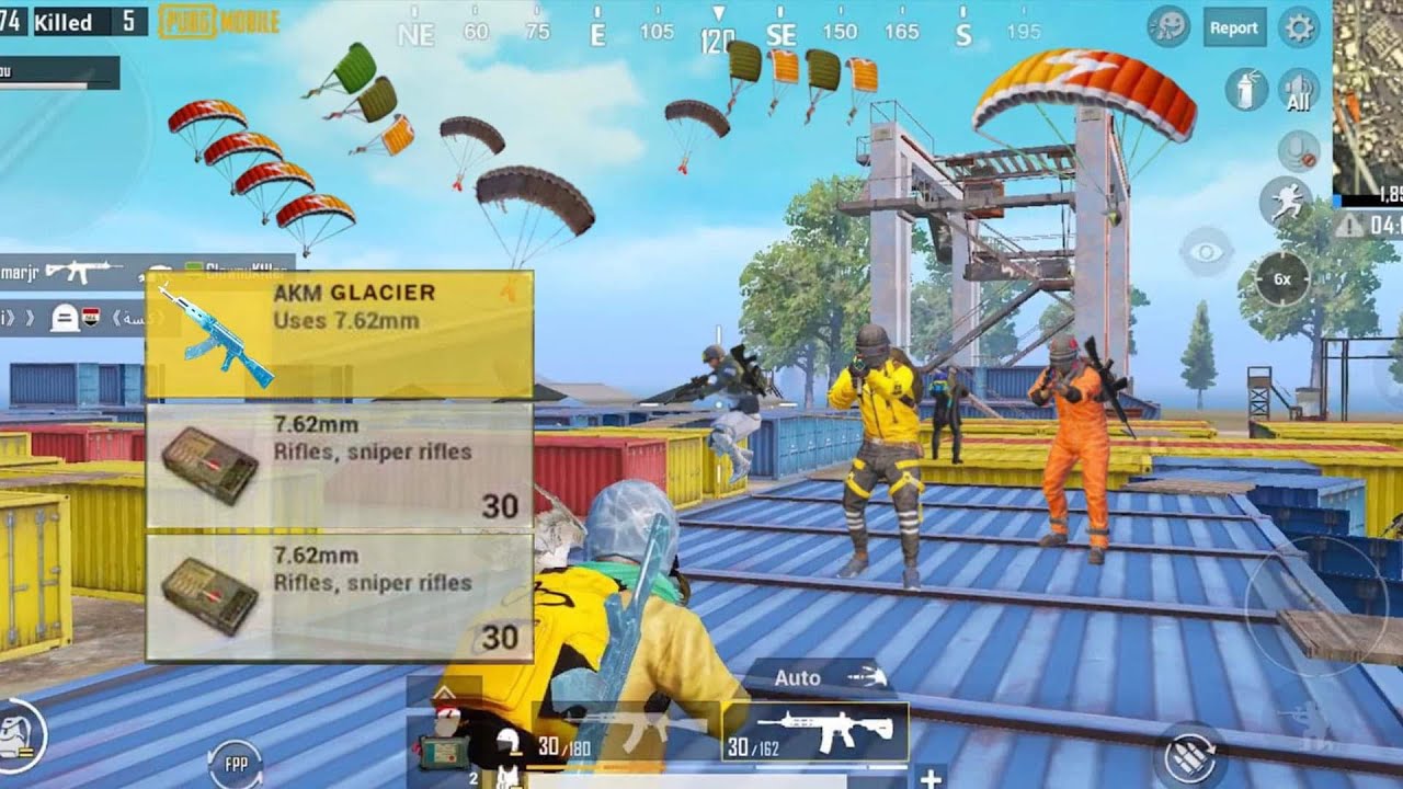 I Landed on the NEW Glacier AKM | PUBG Mobile