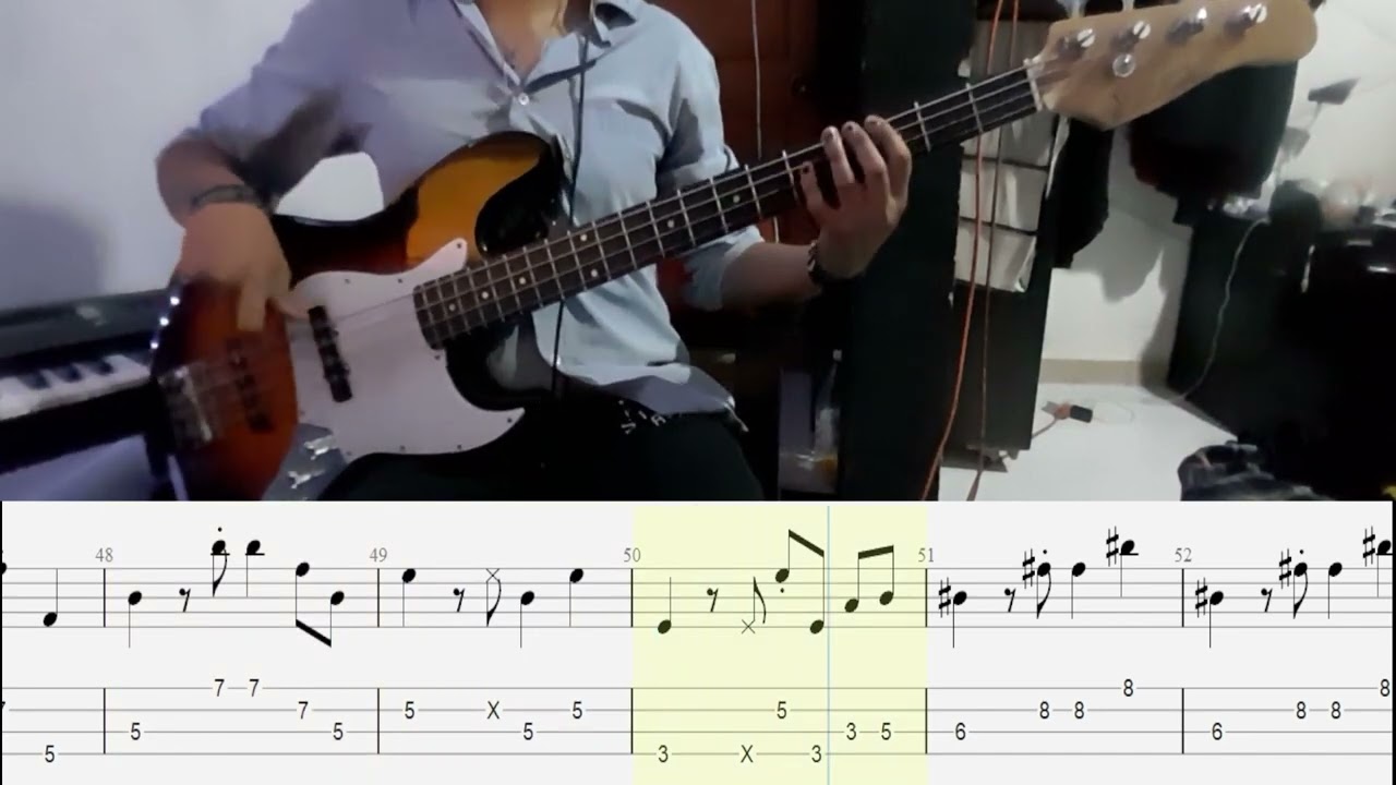Ya Sé - Daniel, Me Estás Matando (Bass Tabs)