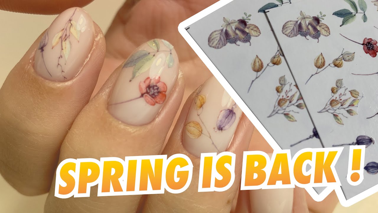 WATER DECAL 💦 une DÉCO FLEURIE pour le RETOUR DU PRINTEMPS 🌼