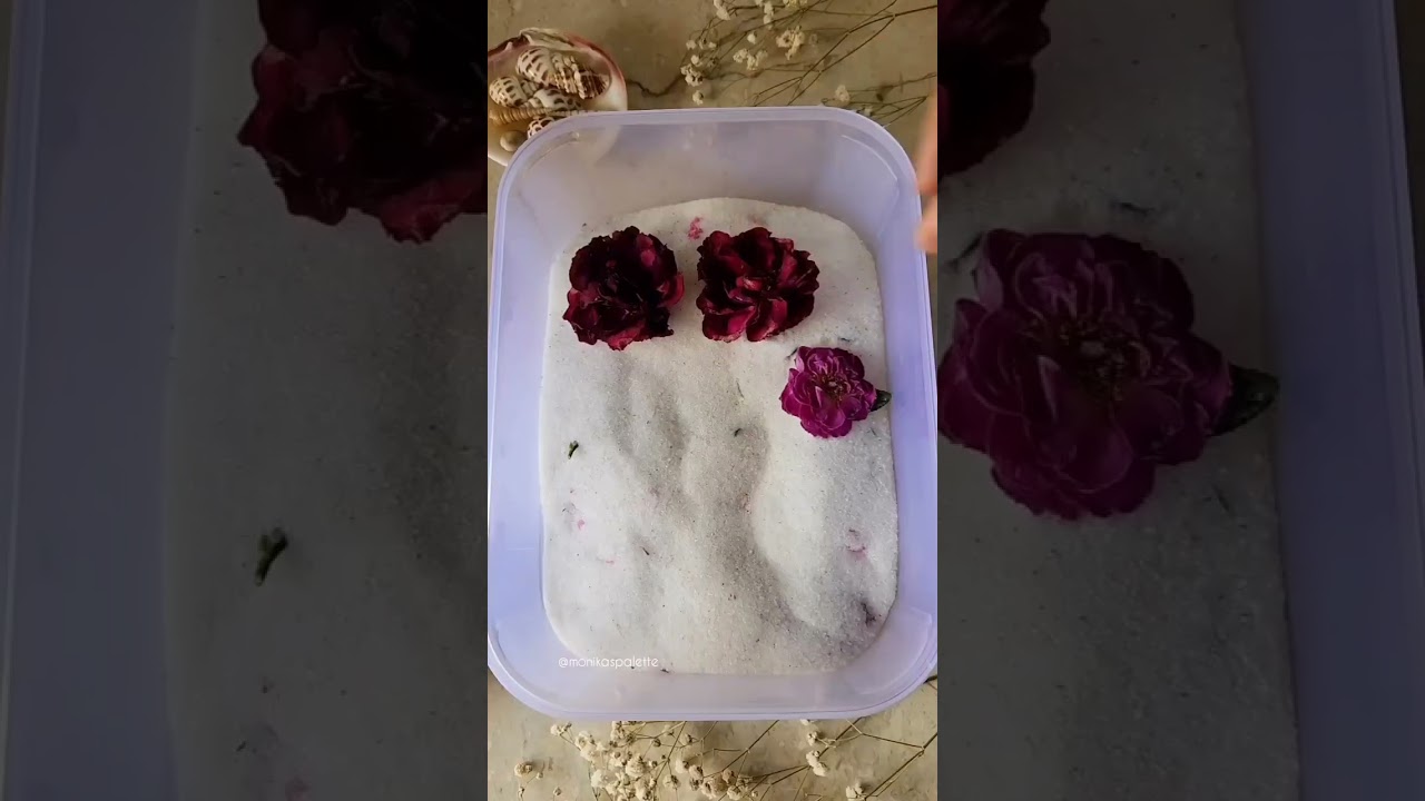 How to preserve flowers with silica gel sand #silicagel #dryflower#diy #tulsiresinstore