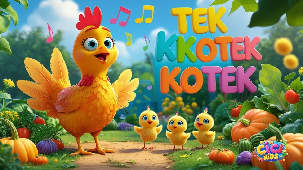 TEK KOTEK KOTEK | 5 BEBEK KECIL BERMAIN | CIT CIT CUIT | SUARA HEWAN | Cici Kids