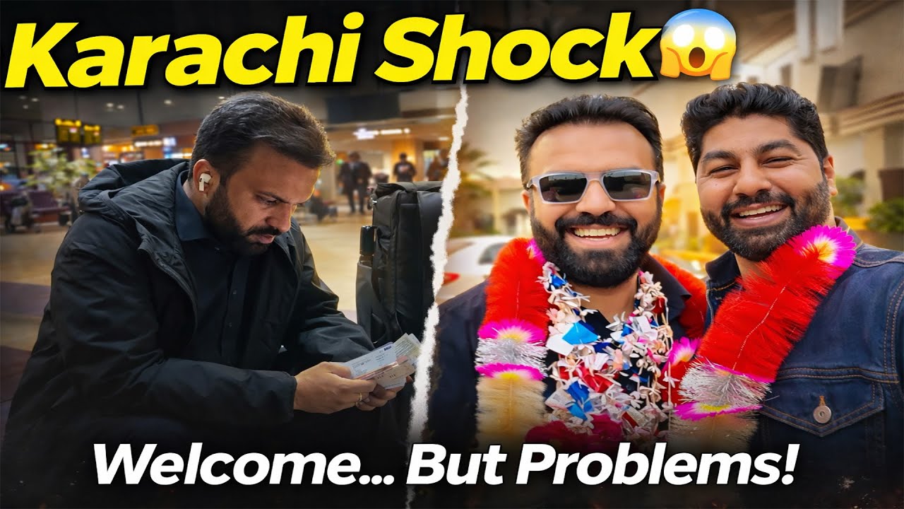 Karachi Visit Gone Wrong 😱 | @Zubair Riaz   Travel Vlog | pakisatn |