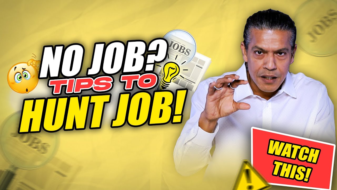 No Job? Tips To Hunt Job! 💡| Sidd Ahmed