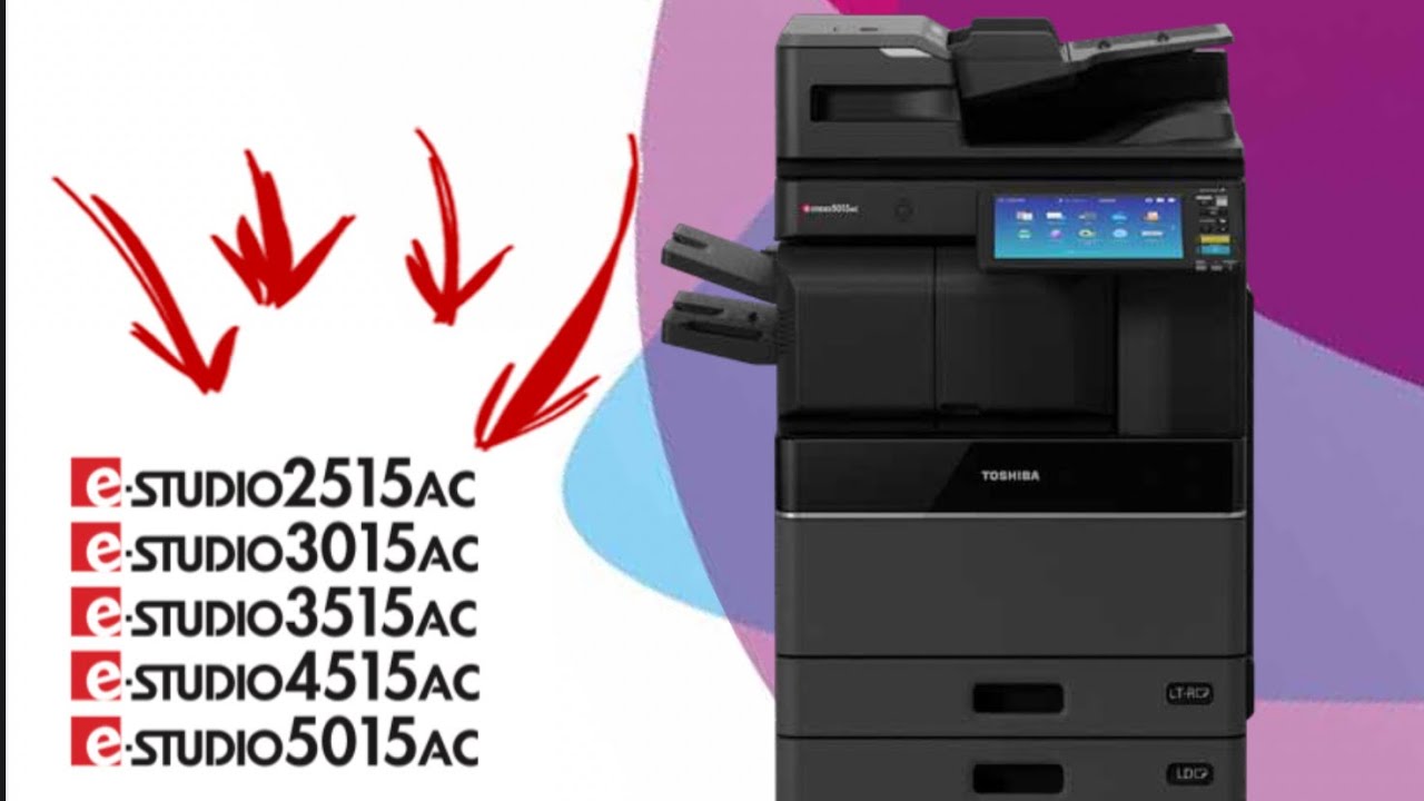 Multifuncional Toshiba e Studio 3515AC 2515AC 3015AC 4515AC 5015AC