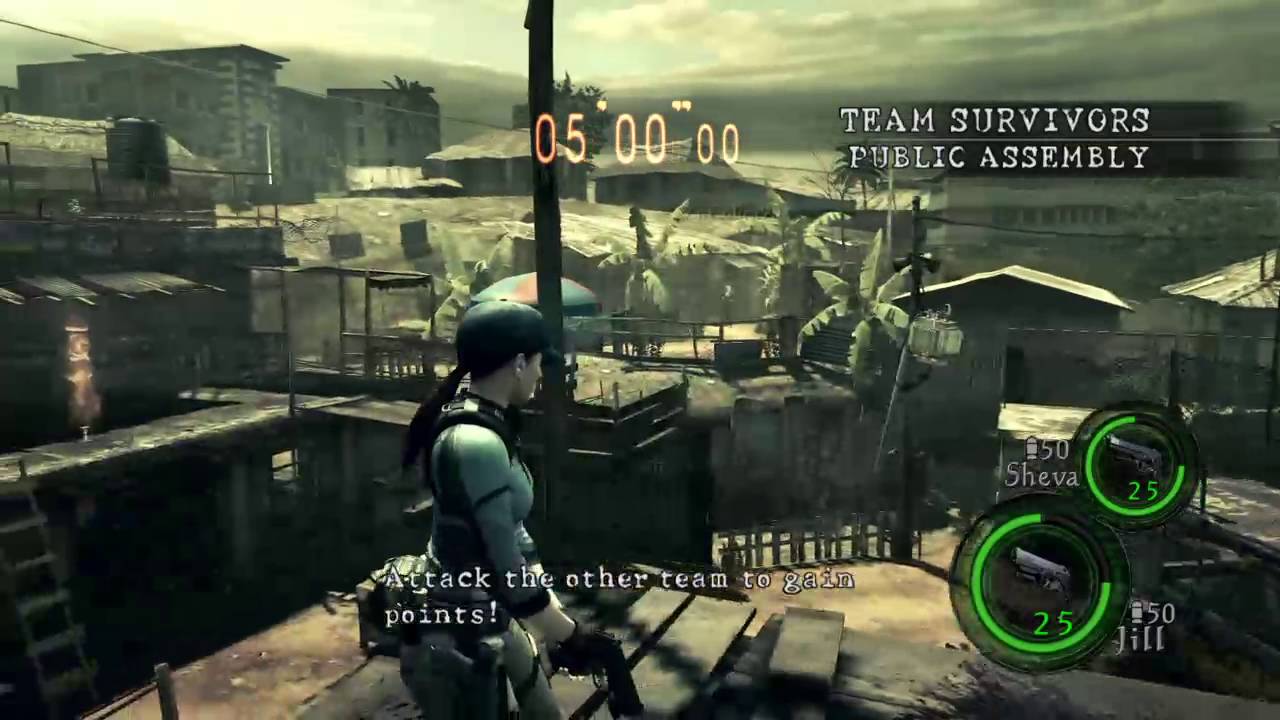 Resident Evil 5 PS4 Versus Gameplay [60fps HD]