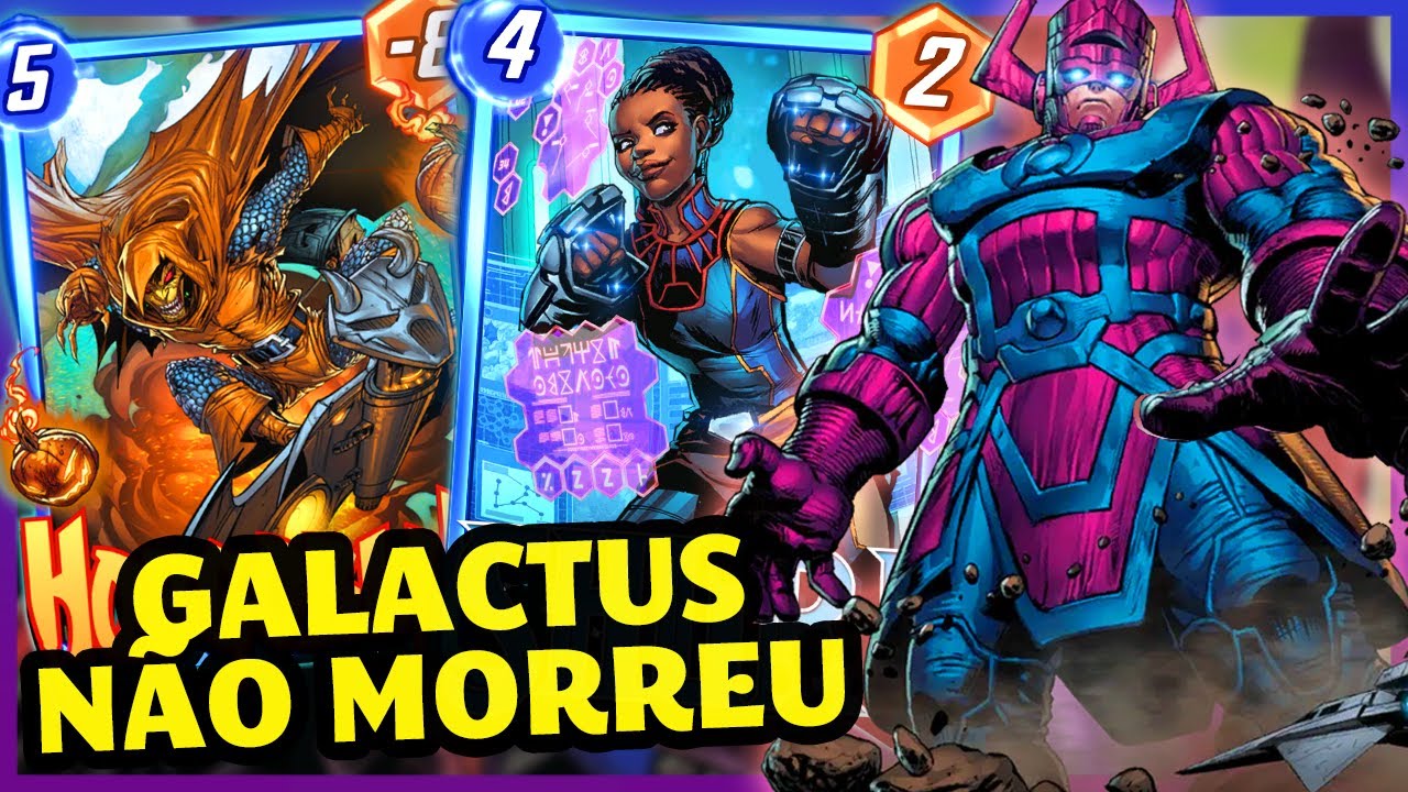 ELE AINDA DESTRÓI TUDO: GALACTUS FUNCIONA DEMAIS (BUILD TESTE) |Marvel Snap|
