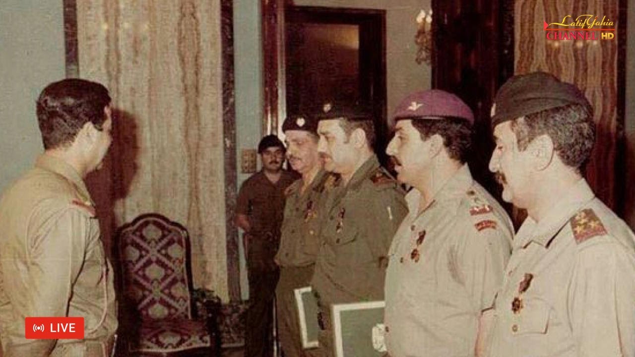 أبطال العراق يتم تكريمهم من قبل الرئيس صدام حسين و الشهيد عدنان خيرالله ، نهديه لم فرط برجالنا