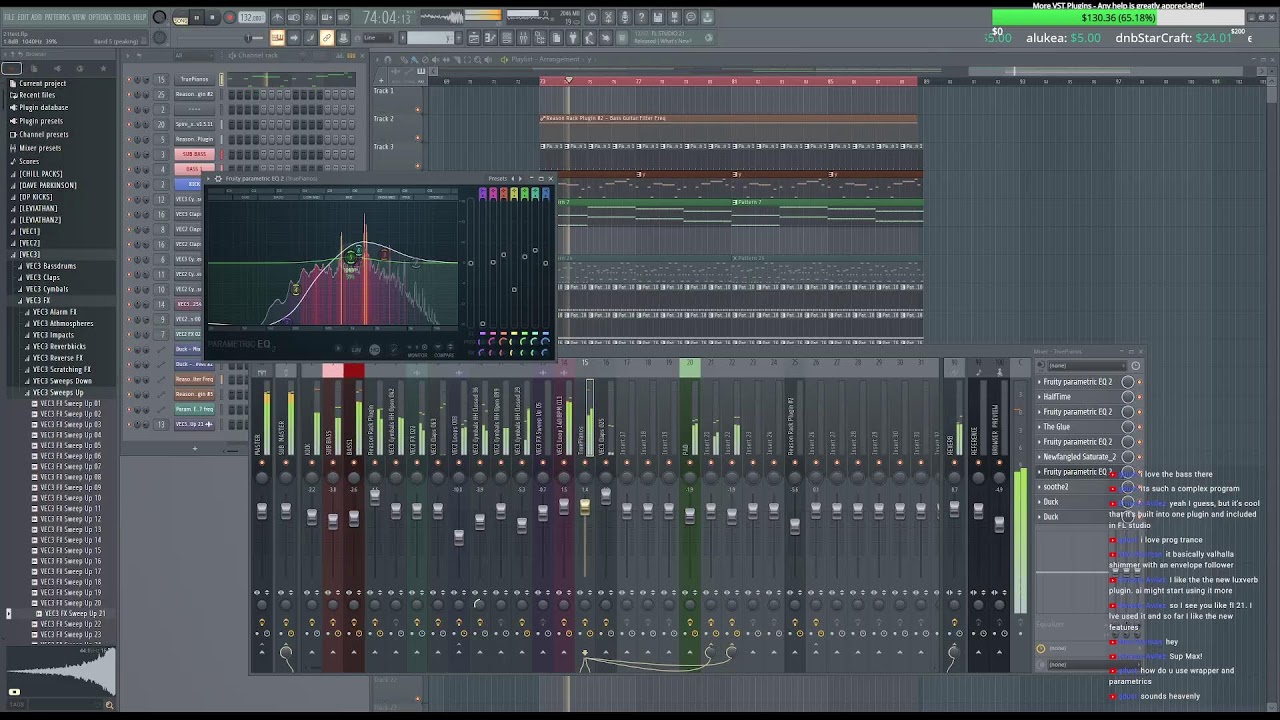 Testing out FL 21 and making sick tunes - Q/A in chat