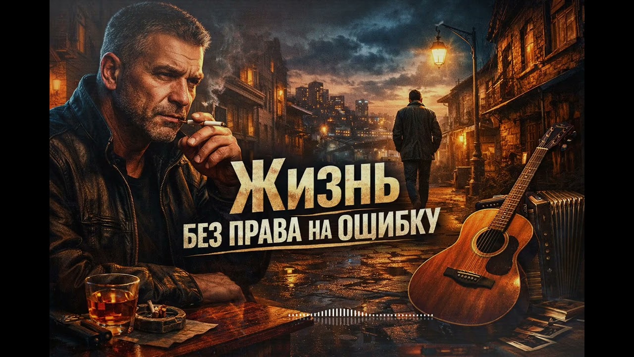 Жизнь без права на ошибку —#шансон #русскийшансон #музыкадлядуши #мужскойвокал #музыка #топ #честь 