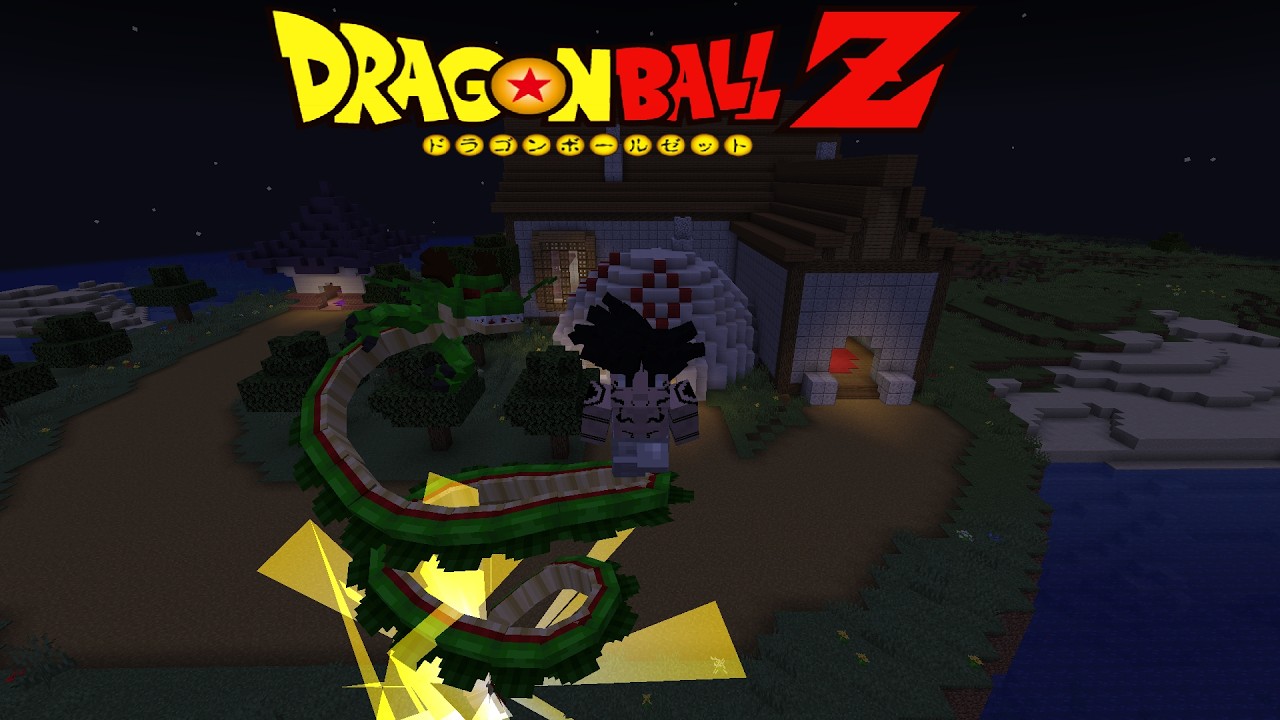 Summoning Shenron In Preparation For The Ginyu Force In Dragon Mine Z Ep 10