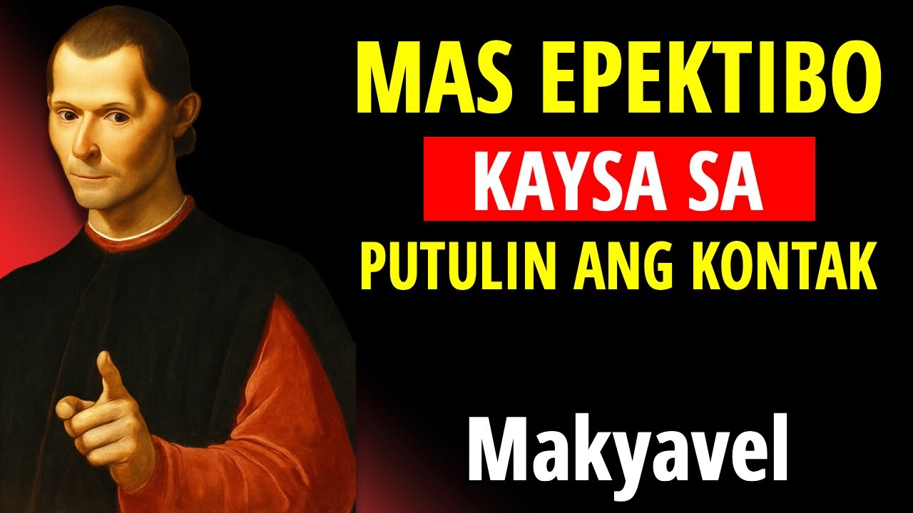 ANG TEKNIK ng Yelo ni MACHIAVELLI: Mas masakit kaysa maglaho