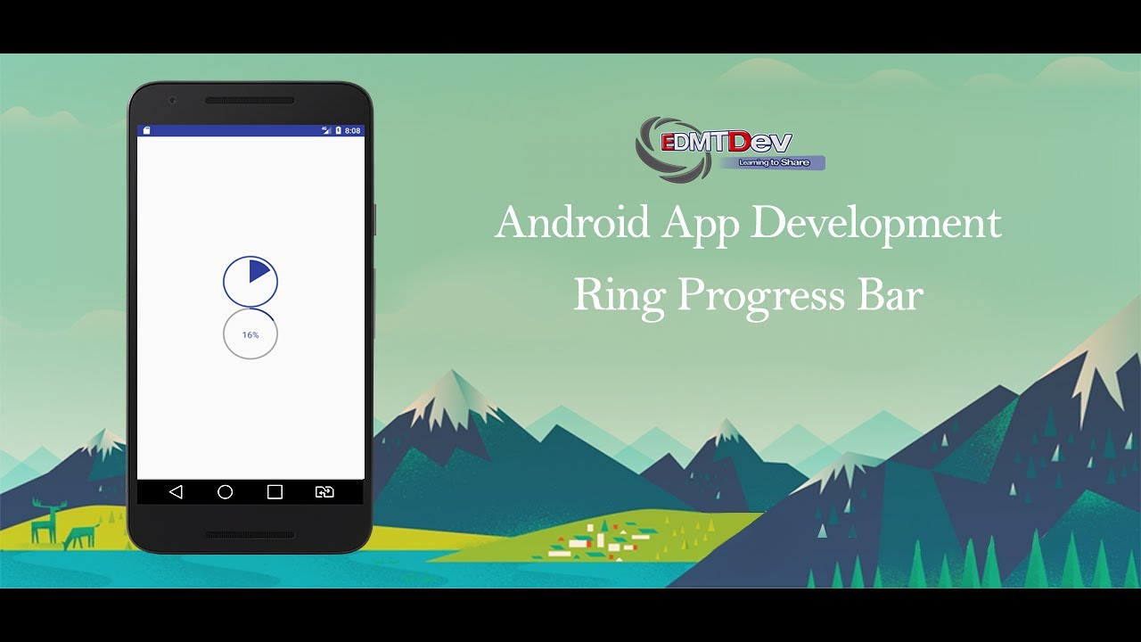 Android Studio Tutorial - Ring Progress Bar