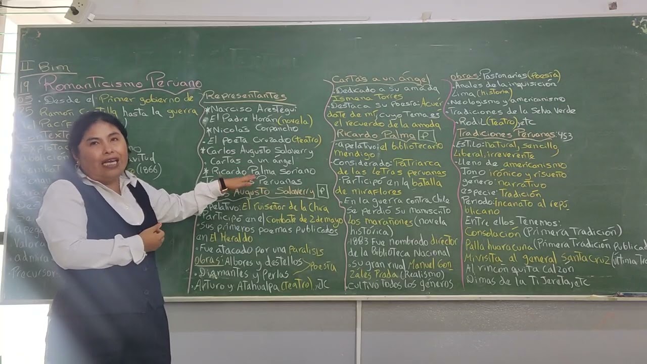 EL ROMANTICISMO PERUANO