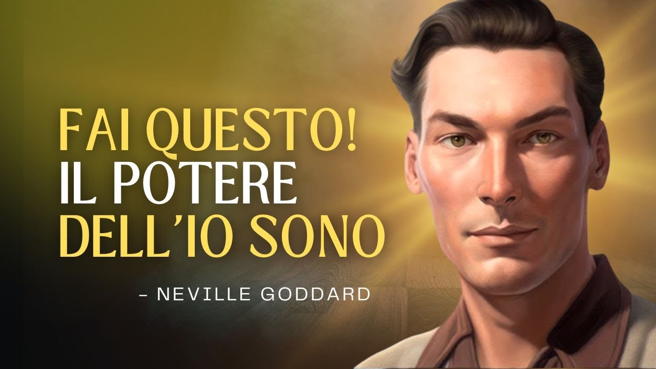 TESTA IL POTERE DELL'IO SONO! – NEVILLE GODDARD NELLA CONFERENZA LA MONETA DEL CIELO