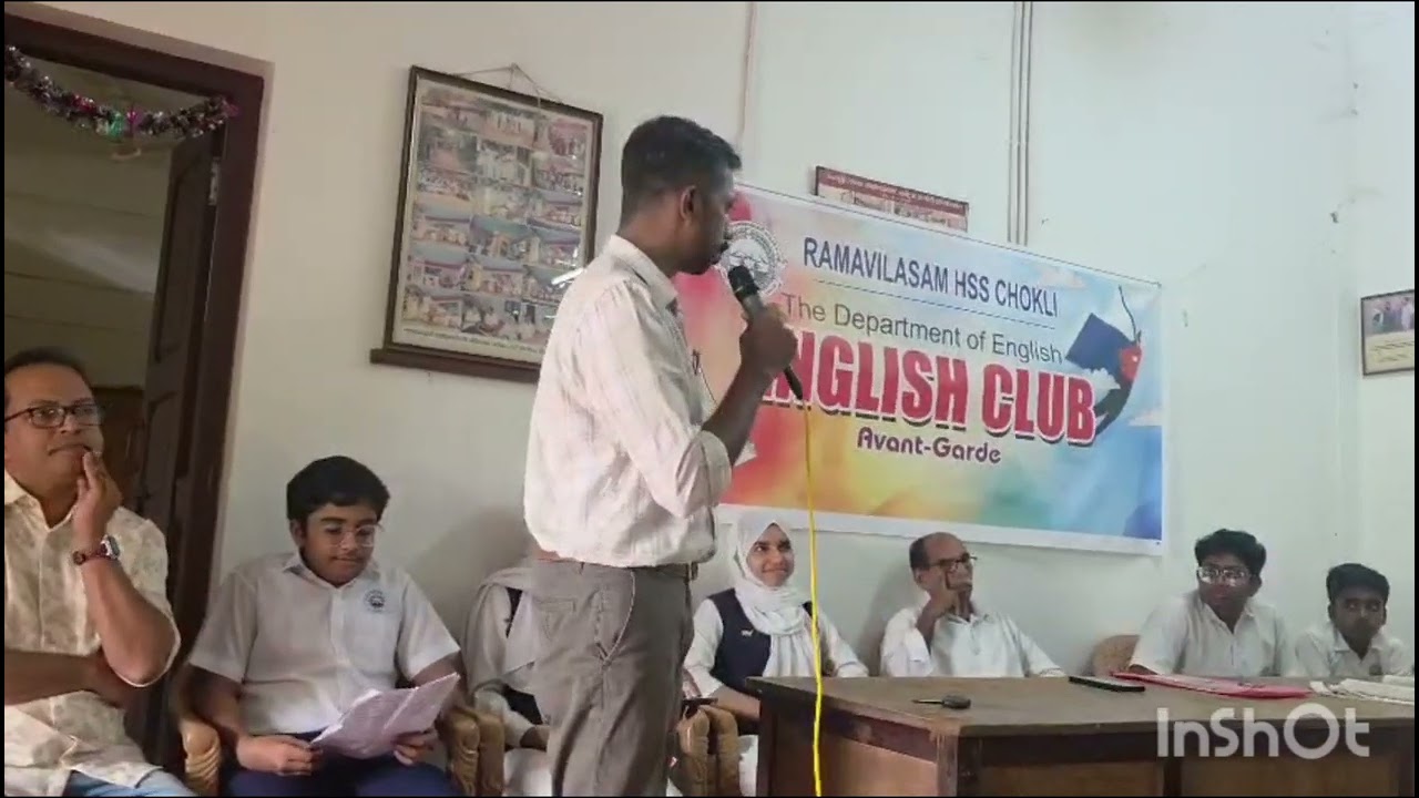 Ramavilasam English club Celebrated Hermann Gundert's Birthday