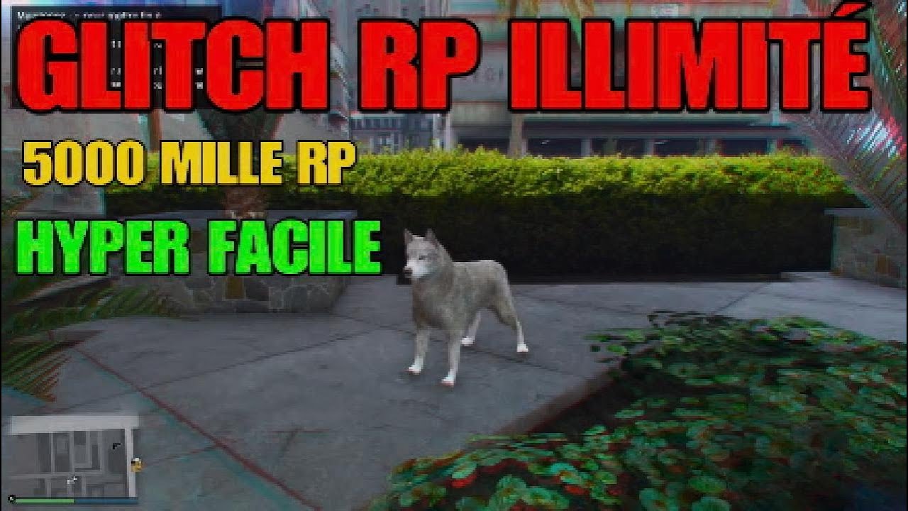 GLITCH RP ILLIMITÉ SUPER FACILE Gta 5 online