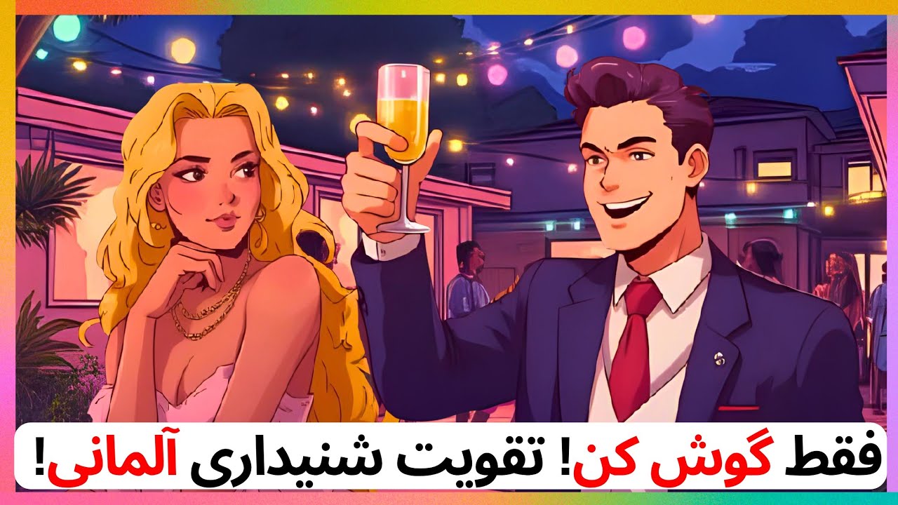 بدون دیدن، فقط گوش کن – تمرین شنیداری آلمانی! %100  تضمینی  🎧🇩🇪 (A1-B1)#یادگیری_آلمانی