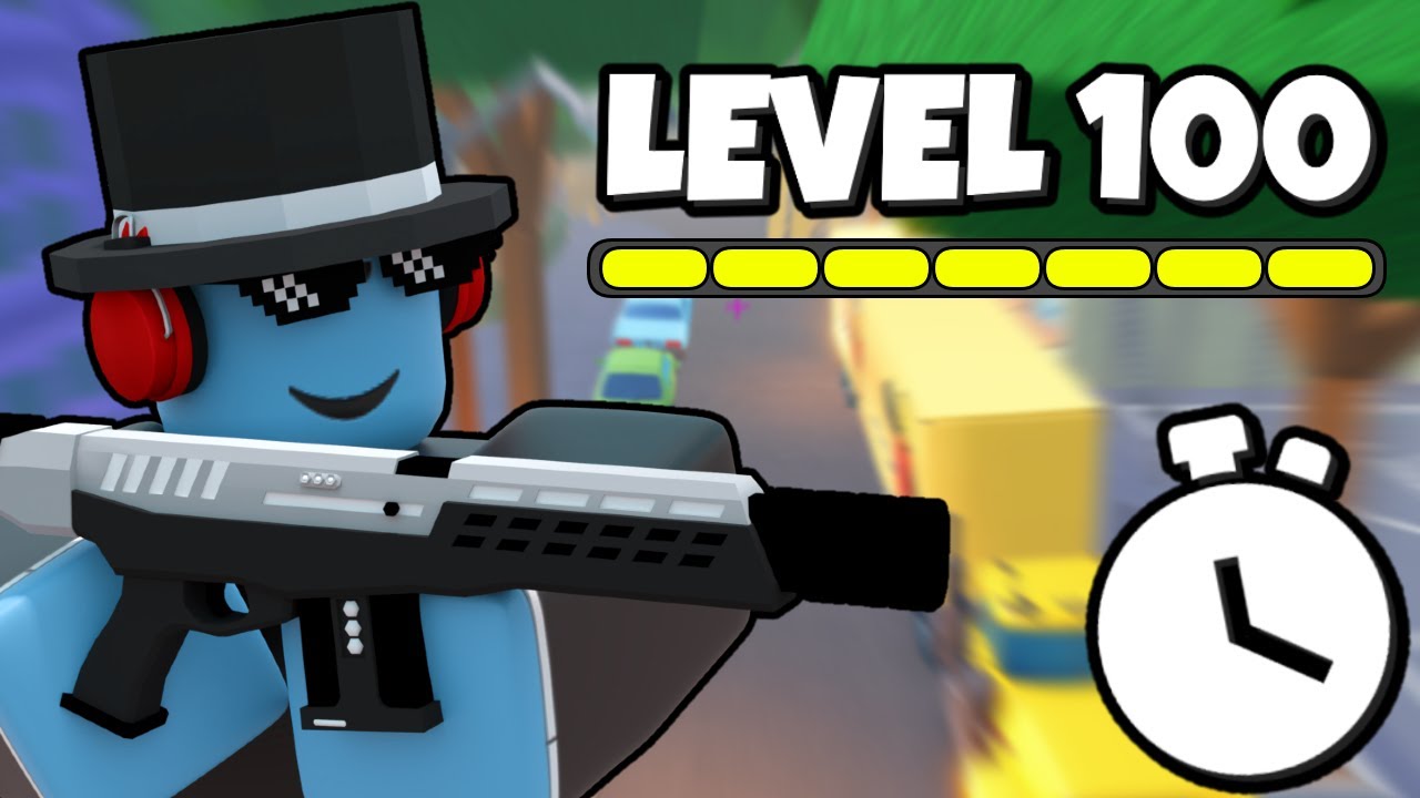Сколько УРОВНЕЙ я могу получить за 1 час.. (Roblox Arsenal)