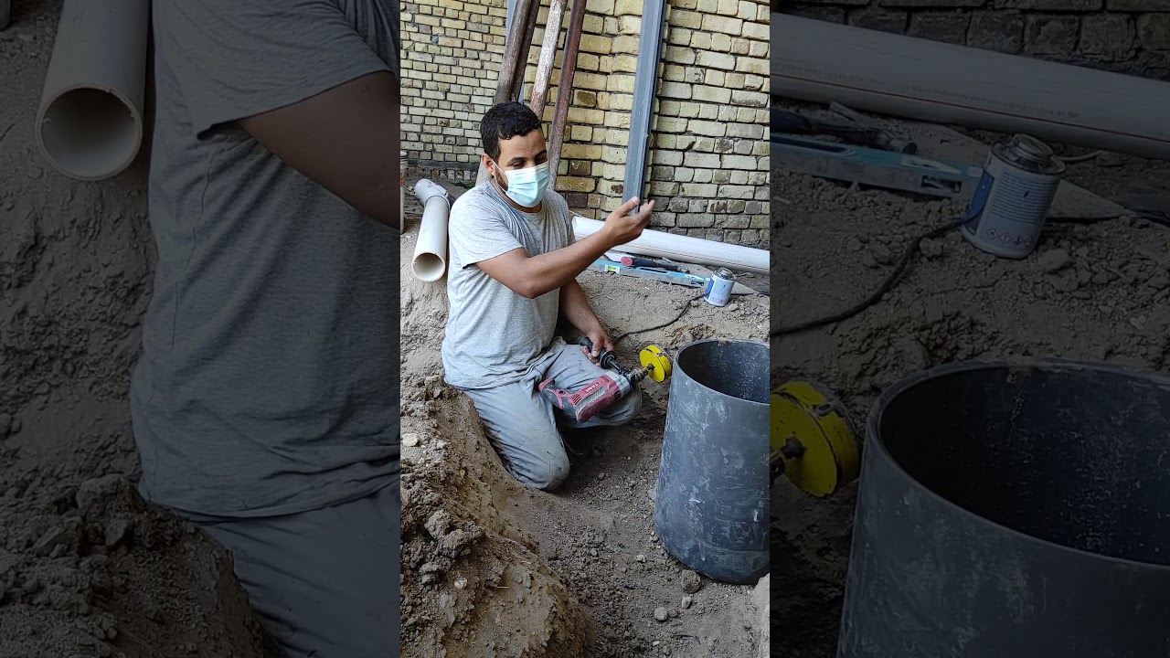 طريقة ثقب المنهولة الجاهزه ومستوى الخطوط والتفرعات وكيفية توزيعها || علاء الابراهيمي