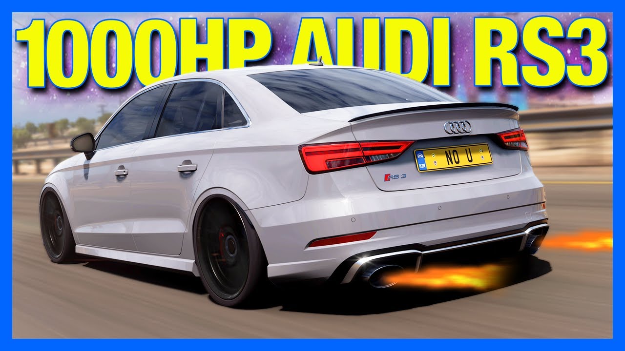 Forza Horizon 5 : 1000 Horsepower Audi RS3 Customization!! (FH5 Audi RS3)