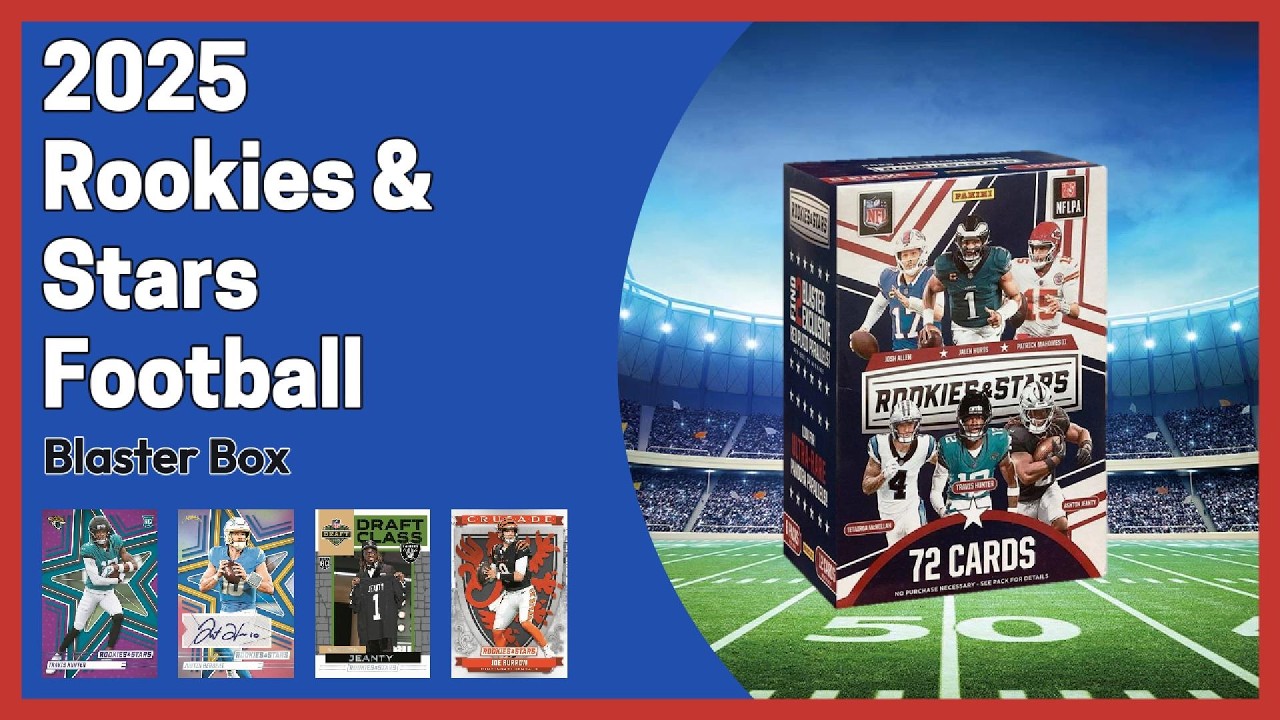 ✅😁Not too bad this year!🏈 Crusade FTW! 🏈 2025 Rookies & Stars Football Blaster Box #panini 🏈