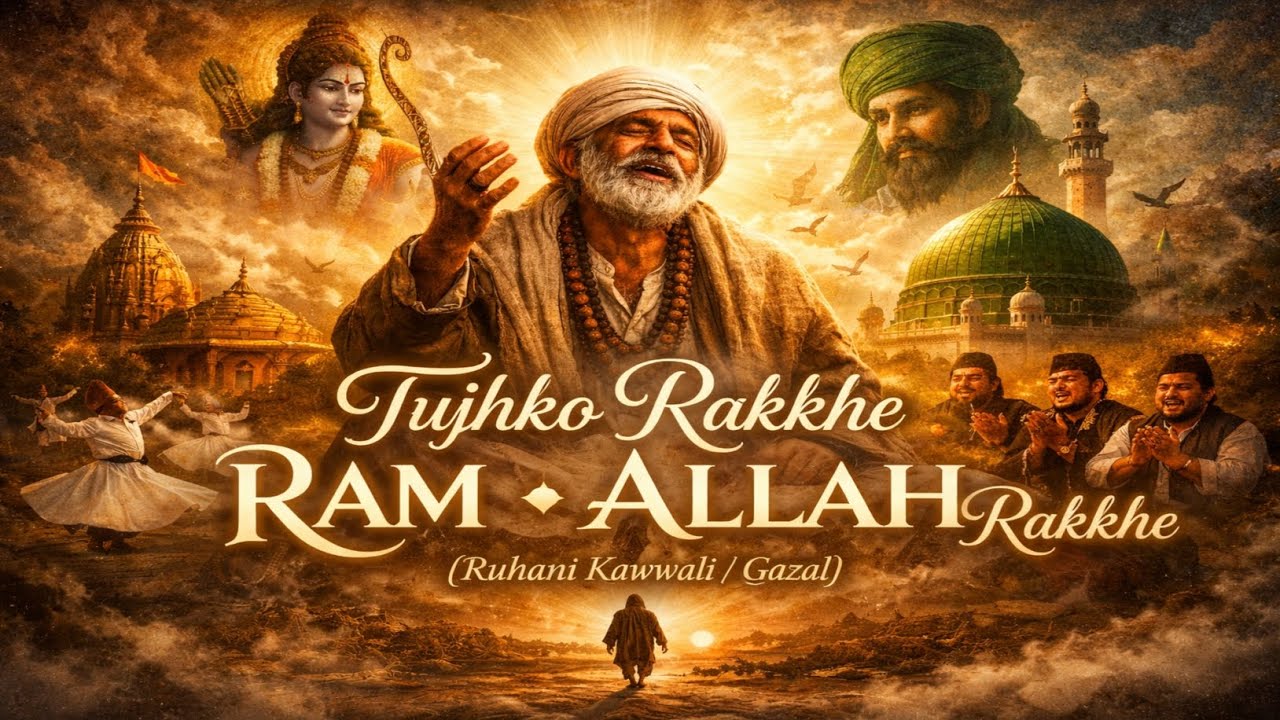 Tujhko Rakkhe Ram Allah Rakkhe | Ruhani Qawwali Gazal | Ram Allah Song | Superhit Sufi Kalam 