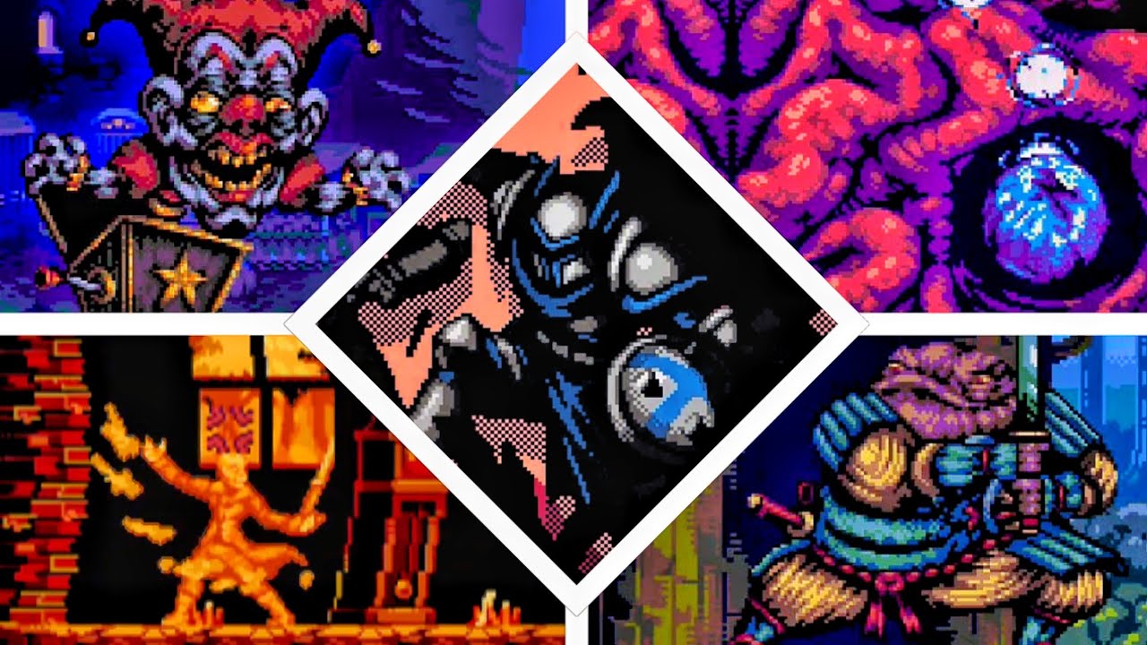 Astebros (Genesis) - All Bosses [No Damage]