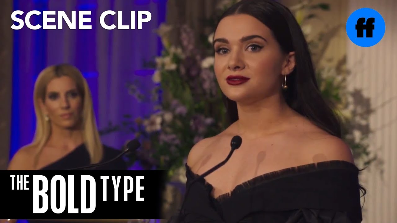 The Bold Type | Season 2, Episode 6: Jane’s Speech at Mandys Award Ceremony | Freeform