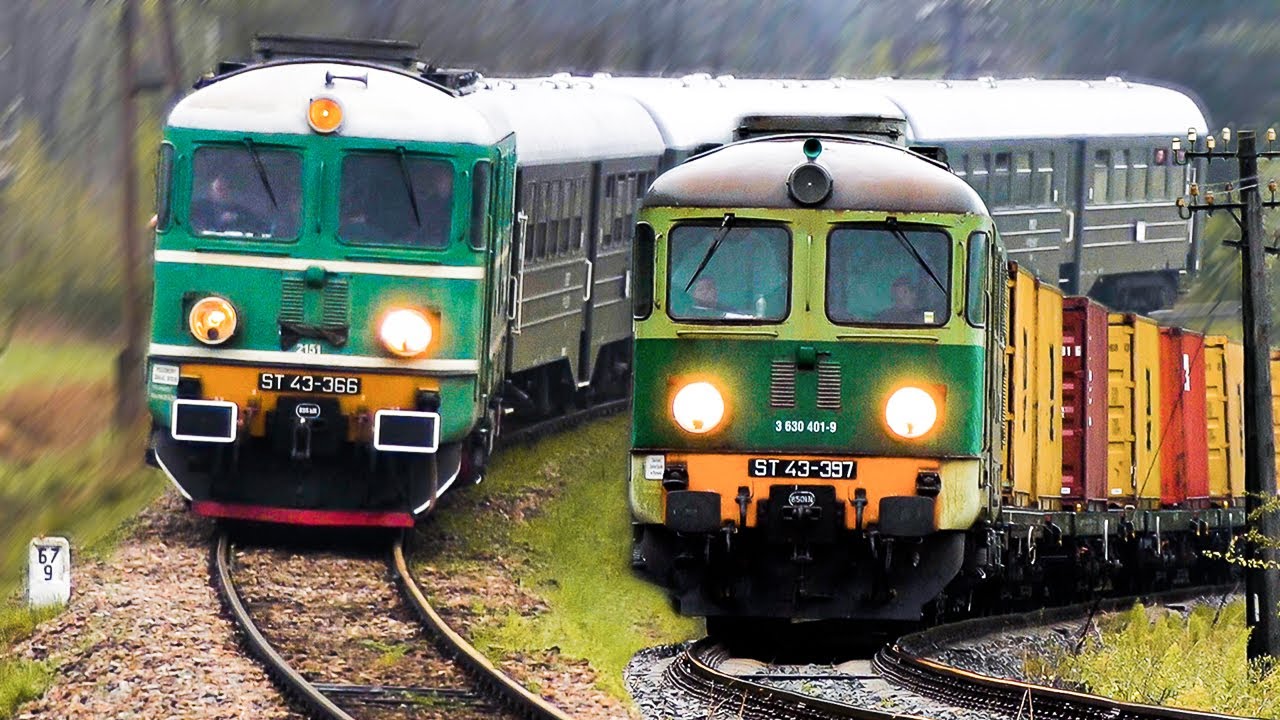 КОНЕЦ Локомотивов ST43 (060DA) На Польских Железных Дорогах