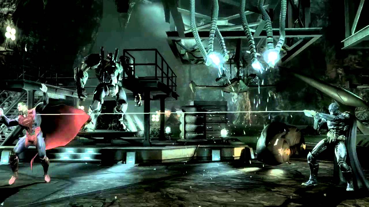 Injustice Battle Arena Fight Video: Batman vs. Superman