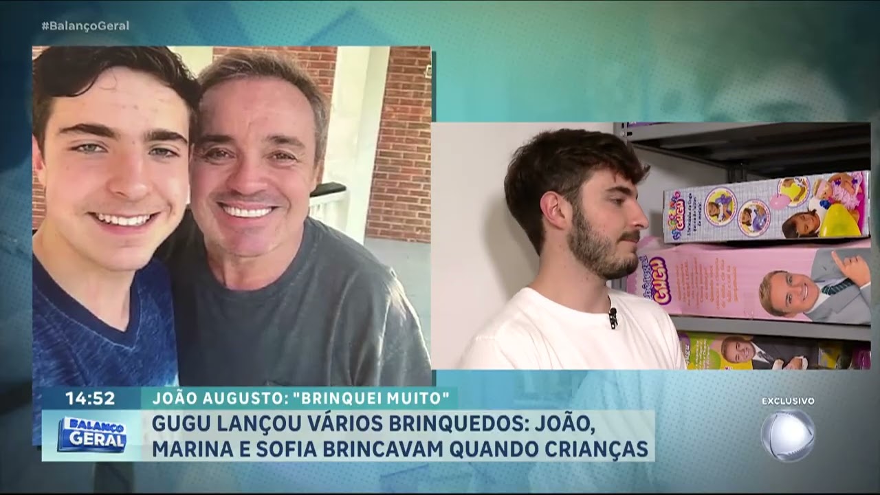 Exclusivo: filho de Gugu mostra acervo histórico do pai ao 'Balanço Geral'