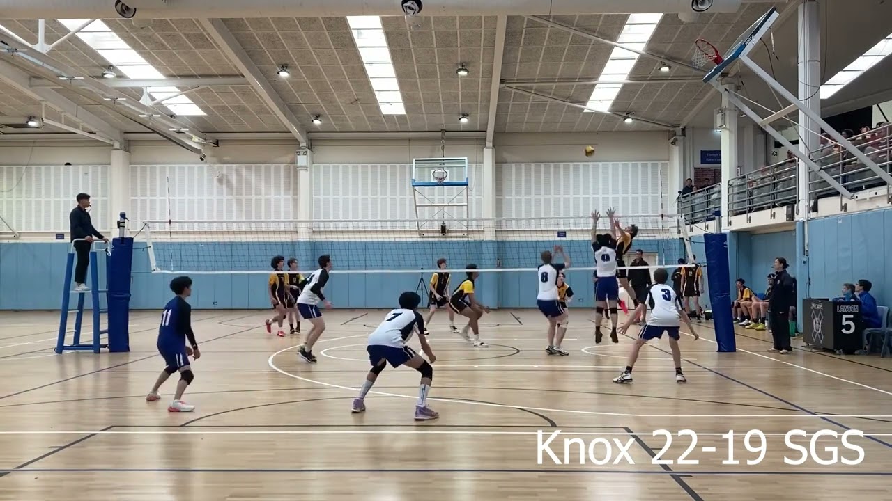 Knox vs Sydney Grammar 1st Volleyball 2022