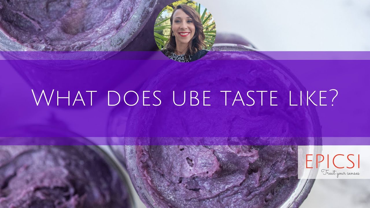 🥔 Do you know what Ube (or purple yam) taste like?