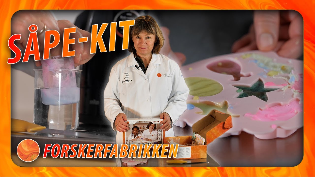 Forskerfabrikkens Såpe-kit!