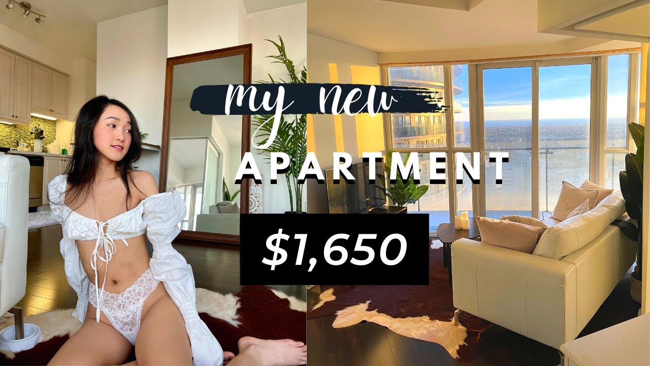 MY NEW APARTMENT TOUR // $1650 1 Bedroom Condo in Toronto