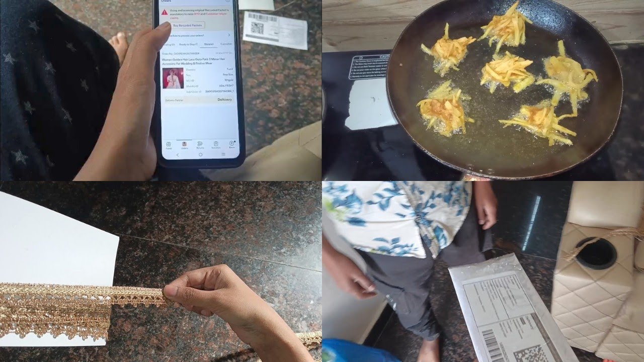 Trying crispy potato recipe🥔| Meesho parcel shipping| Ramadan day routine vlog
