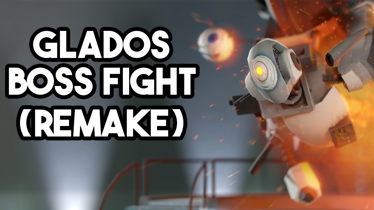 Portal 1 GLaDOS Boss Fight - Remake (Portal 2)