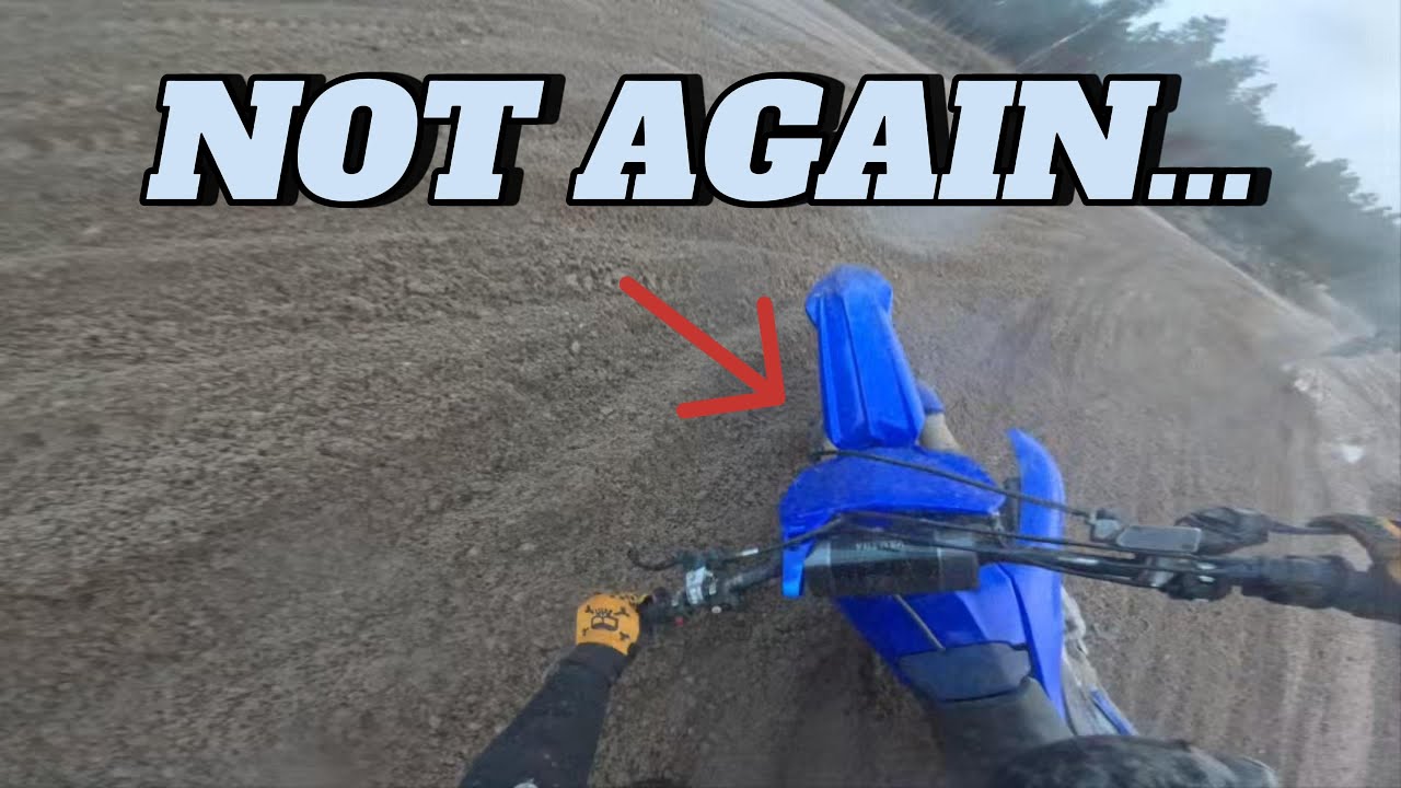 Epic Sand Track Ended With Crash