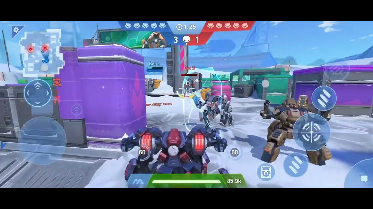 Trying Oracle 6 weapon in mech arena