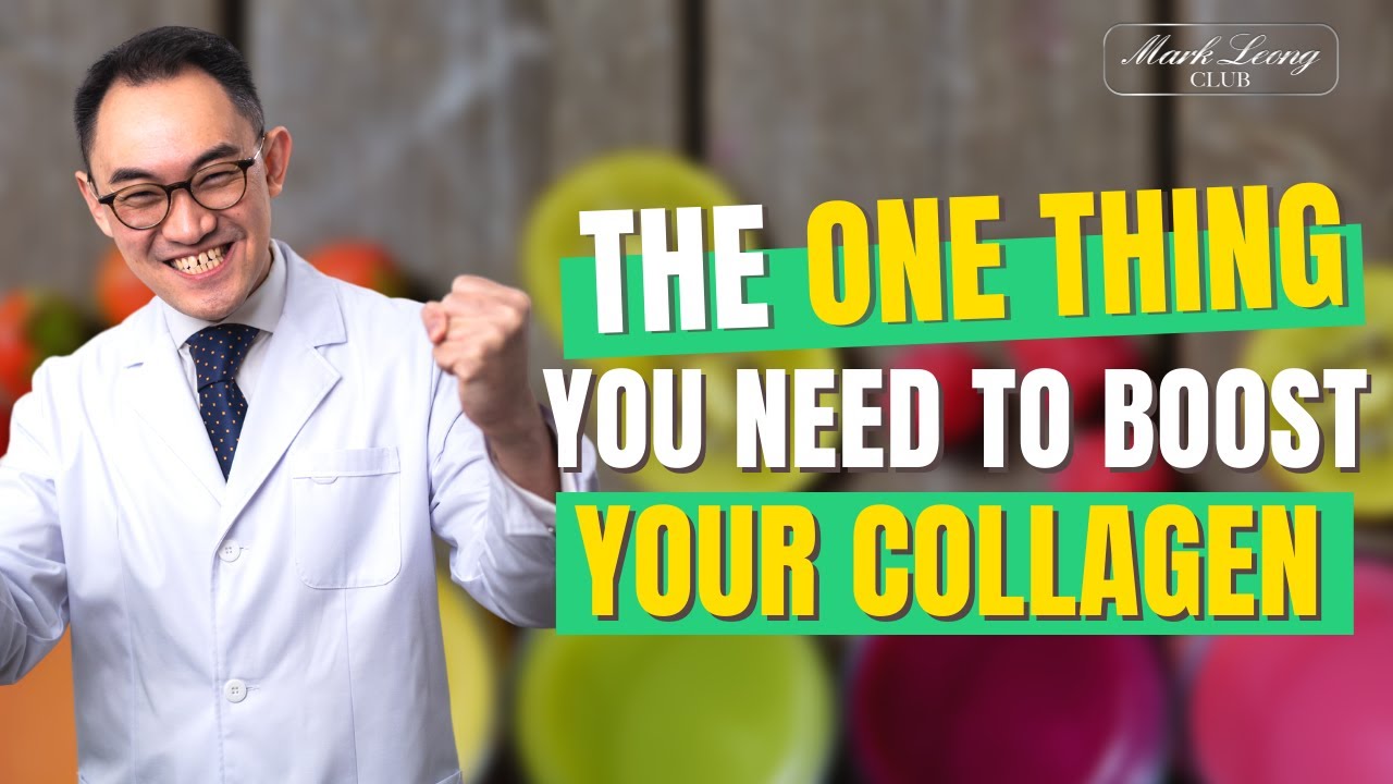 The ONE thing you cannot miss to BOOST your COLLAGEN!!