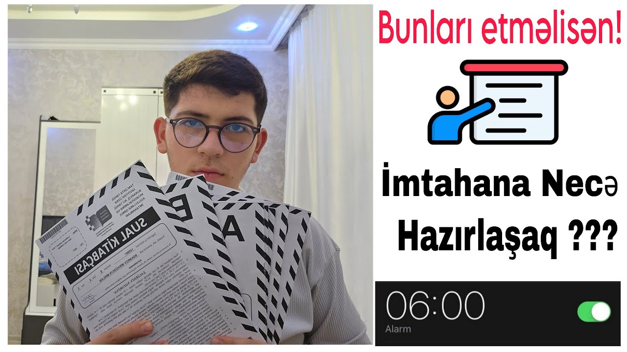 Buraxılış imtahanına necə hazırlaşaq ? | Necə yuksek nəticə əldə edim ? | 