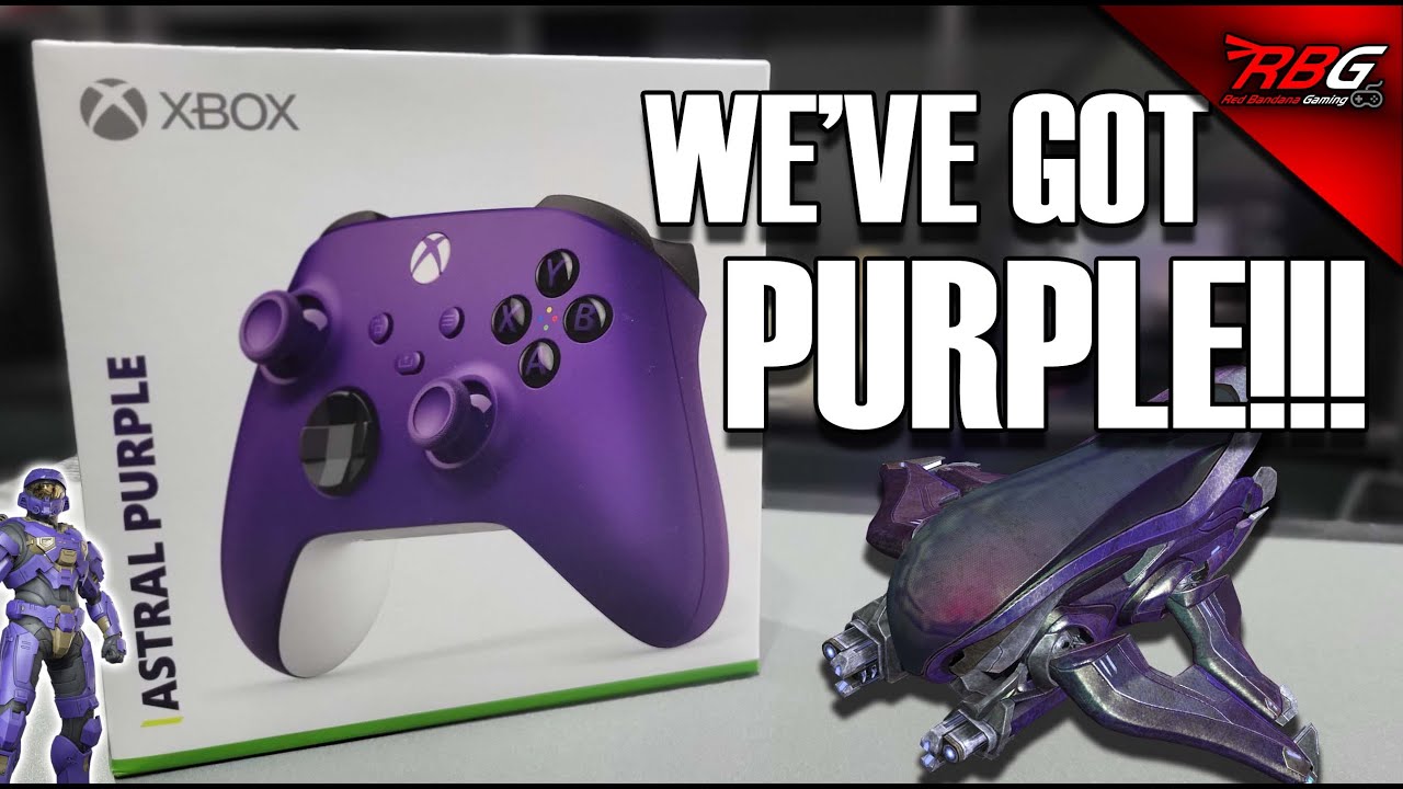 Unboxing NEW Astral Purple Xbox Series X/S Wireless Controller