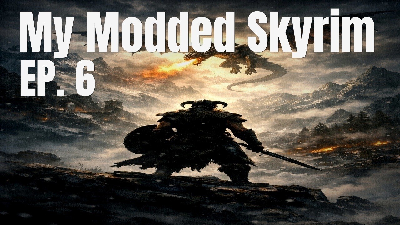 My Modded Skyrim Ep  6 Wolves,Wolves & Wolves
