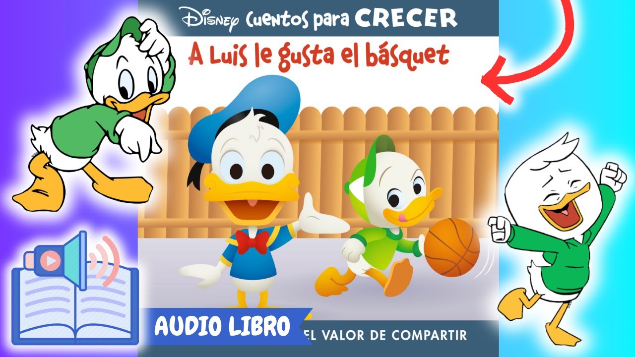 Disney Cuentos para Crecer: A Luis le Gusta el Básquet (Louie Likes Basketball)