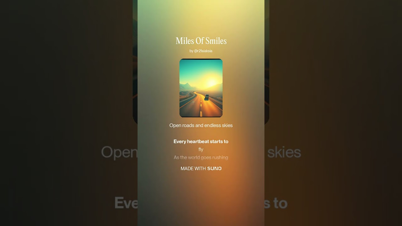 Miles Of Smiles #EDM #HouseMusic #DanceVibes #NewMusic #FeelGood