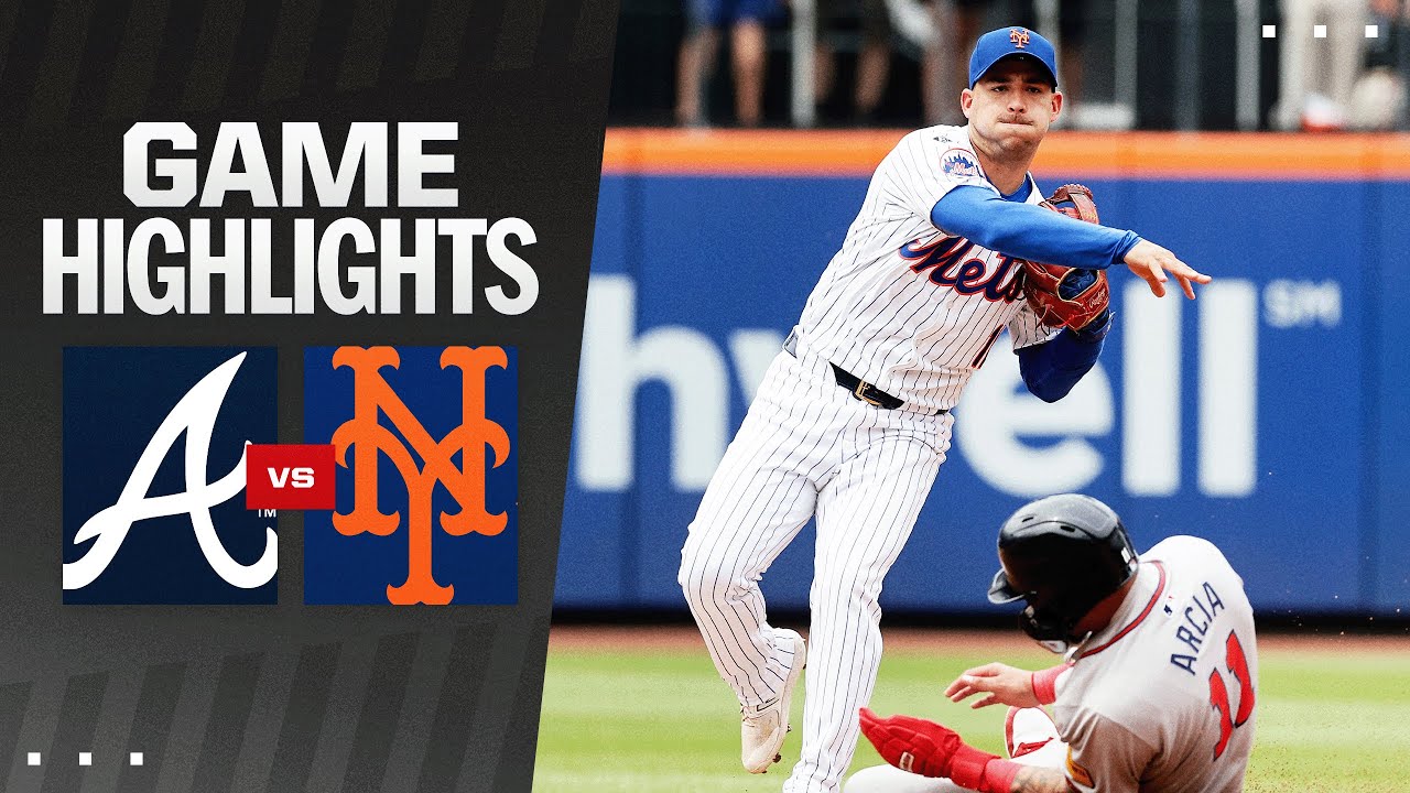 Braves vs. Mets Game Highlights (7/28/24)