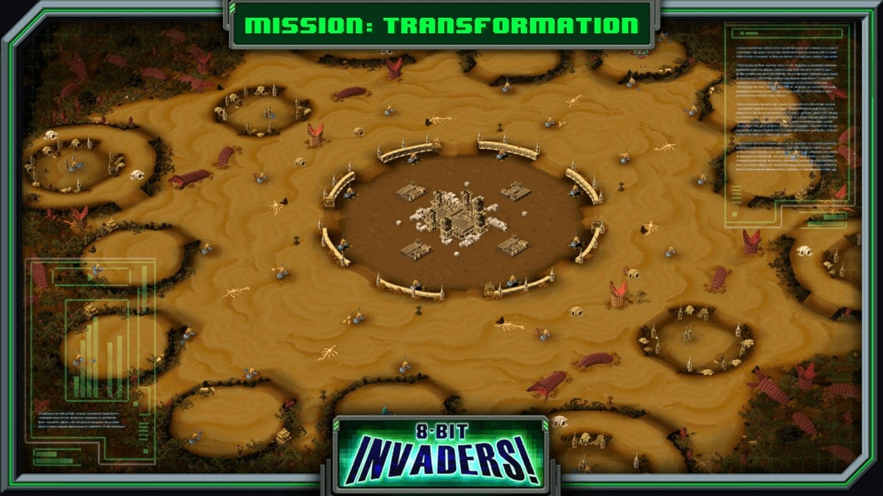 Transformation | 8-Bit Invaders | Galactic Marines Campaign | Hard Difficulty