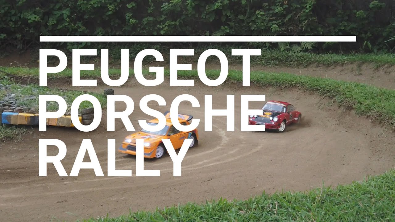 Puegeot Vs. Porsche Rally RC Tamiya XV01